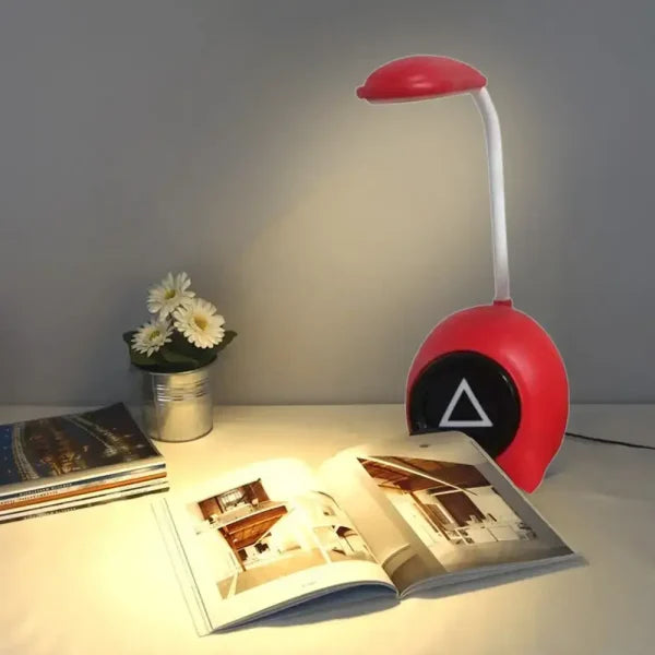 Squid Game USB-Powered Reading Table Lamp (Red)