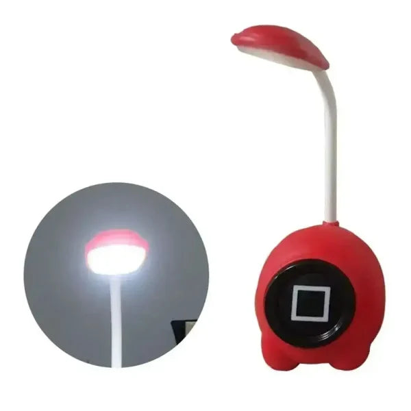 Squid Game USB-Powered Reading Table Lamp (Red)